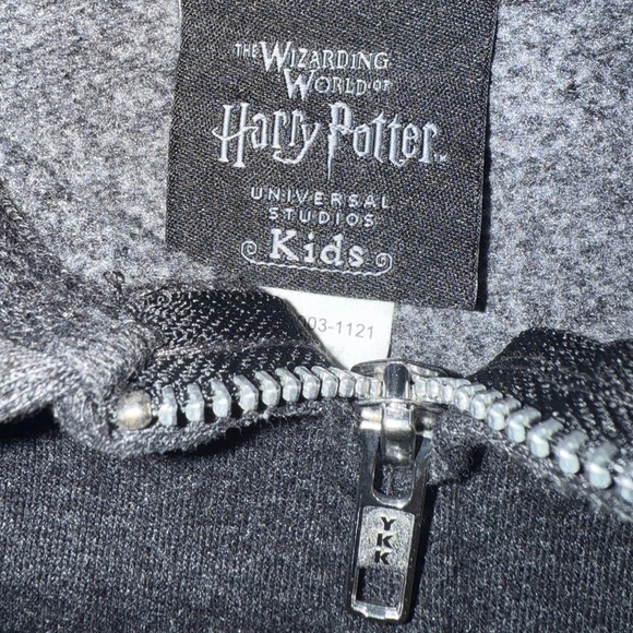 Harry Potter Hogwarts Crest Zip Hoodie Kids XL | Wizarding World Licensed - Picture 10 of 11